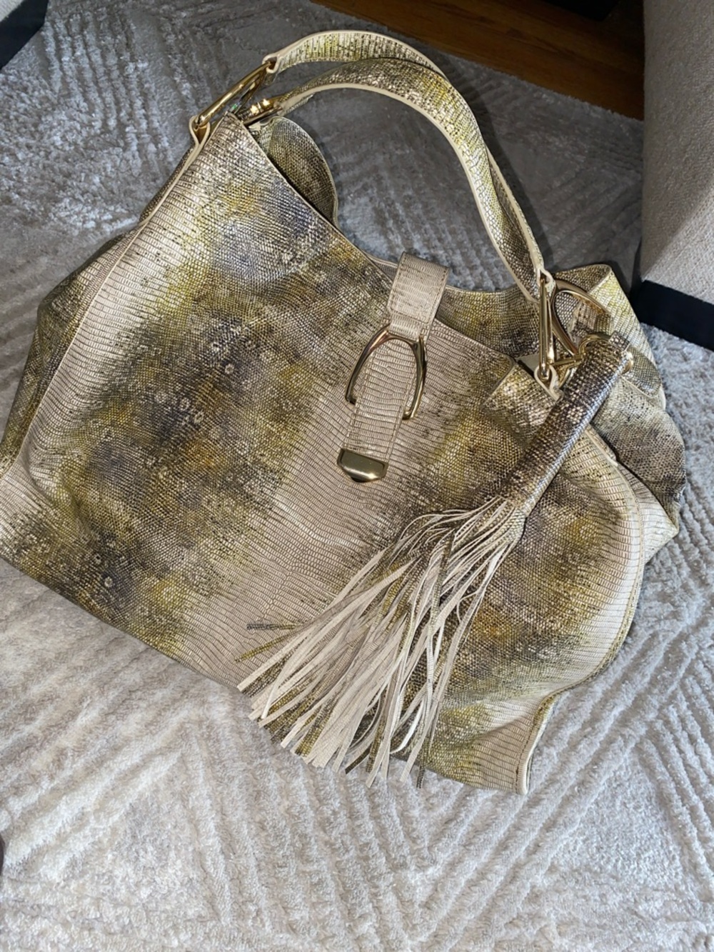 Gili genuine leather tote purse